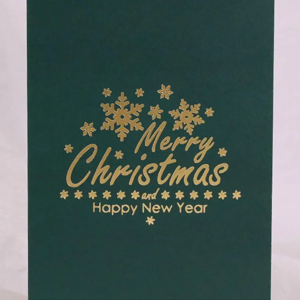 3d Iki Kalėdų Eglutė atviruką Kalėdų Korteles Šviečia Bling Iki Dovanos Kalėdų Sveikinimą Medžio Naują Dovanų Metų Q8z3 Nuotrauka 4